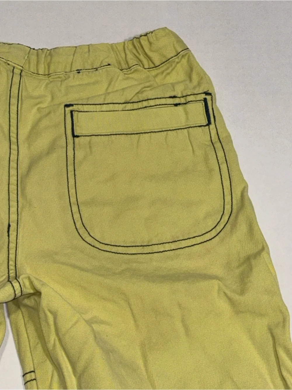Hanna Andersson Boys Cargo Shorts Green Size 110 (size 5) 100% Cotton
